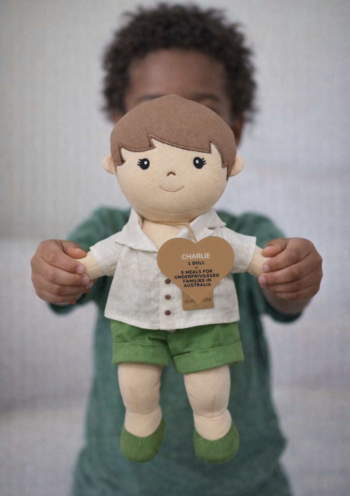 Charlie Charity Rag Doll