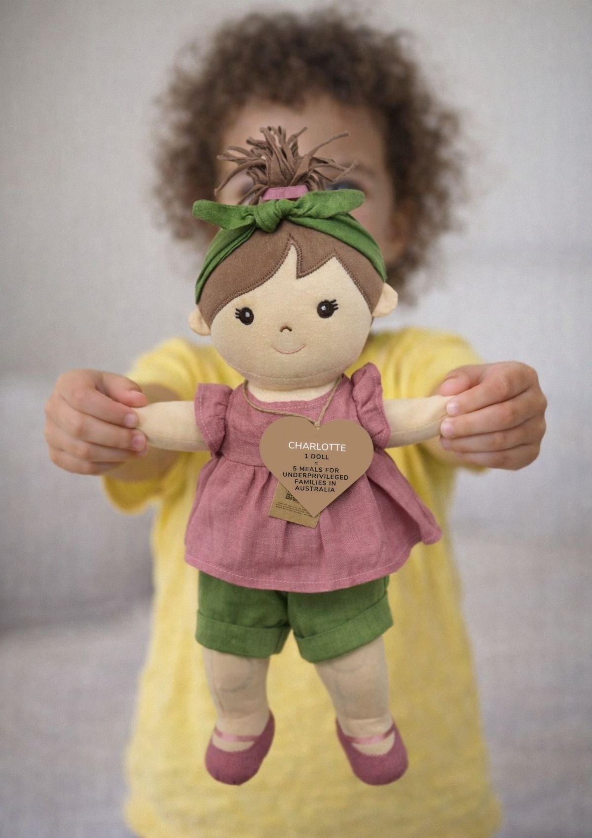 Charlotte Charity Rag Doll
